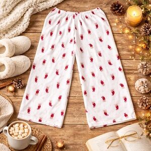 Hollister Super Soft Lightweight Juniors Christmas Bunny Pajama Pants Medium